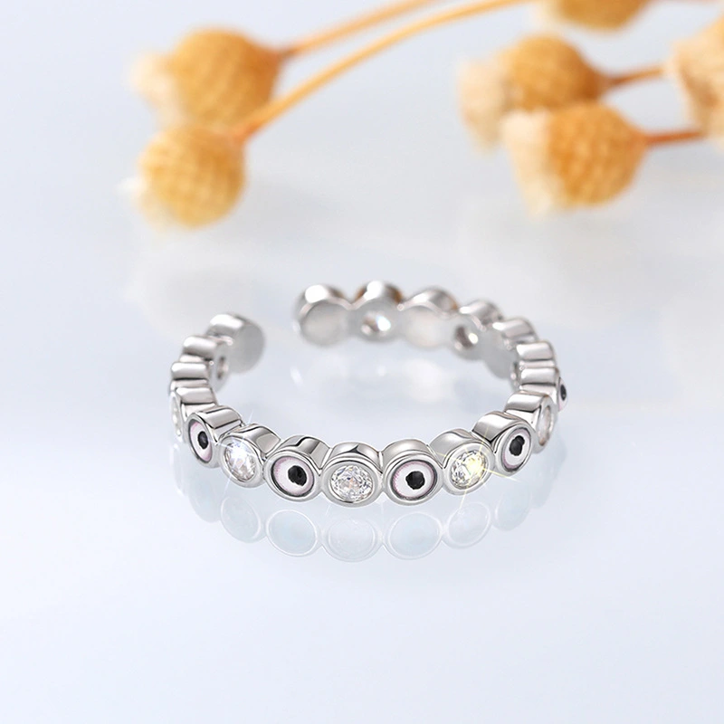   Internet celebrity hot-selling ring female open adjustable oil drop ring personality niche jewelry