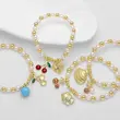AS jewelry hot selling pearl fruit cherry shell pendant bracelet female gold-plated hand jewelry brd06