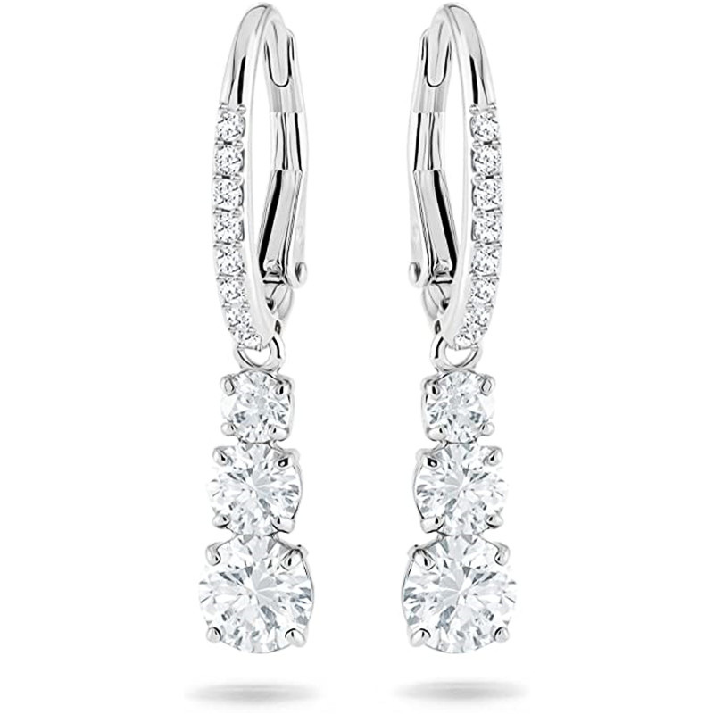 New long elegant earrings for women, geometric jewelry, factory direct sales, fashionable and high-end, internet celebrity style