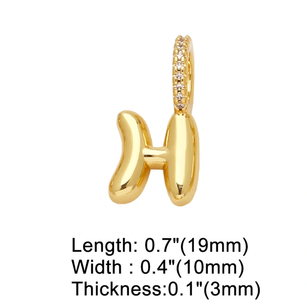 AS jewelry 26 letters pendant bracelet female gold-plated love hand jewelry bracelet brc19