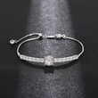 European and American style simple bracelet for women with adjustable elasticity, fashionable and new ladies' jewelry for everyday use