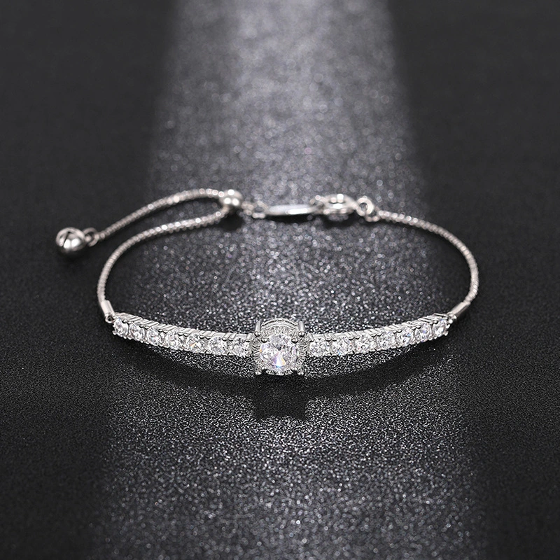European and American style simple bracelet for women with adjustable elasticity, fashionable and new ladies' jewelry for everyday use
