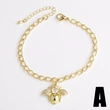 Hot selling jewelry full of zircon pearl bee insect pendant bracelet hand jewelry brm89 bracelet