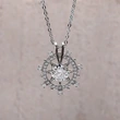  European and Korean creative star snowflake necklace for women, shiny design, exquisite jewelry, internet celebrity style jewelry