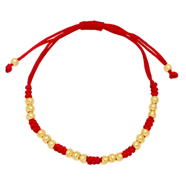 Hot selling Bohemian style hand-woven beaded bracelet with adjustable pull-out simple bracelet brj23