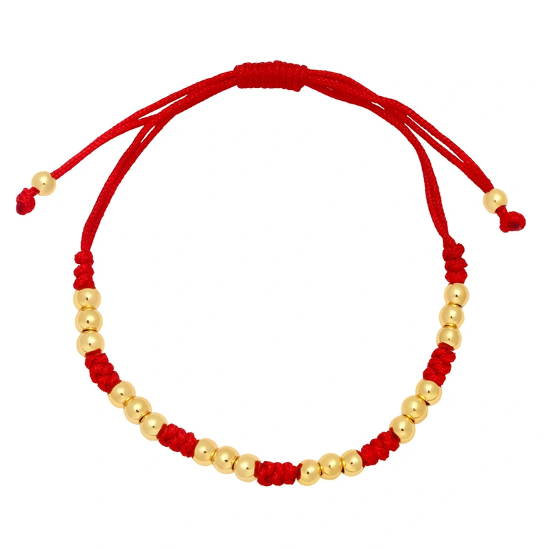 Hot selling Bohemian style hand-woven beaded bracelet with adjustable pull-out simple bracelet brj23