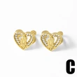 AS jewelry European and American love Virgin Mary earrings no ear piercing ear clip ers01 earrings