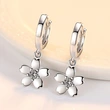    Live new earrings small fresh temperament flower earrings simple flower shape earrings for women