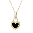  High-grade oil drop heart pendant Korean style light luxury niche retro heart-shaped necklace wholesale direct sales