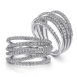 Exquisite Morse code ring hip-hop style line wrapped ring all-match heavy-duty shining commemorative jewelry