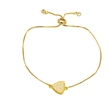 Hot selling triangle pendant bracelet female niche light luxury high-end gold-plated bracelet brc54