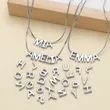 AS jewelry European and American hot style 26 English letters pendant necklace gold-plated clavicle chain female nkb212