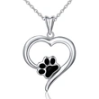  Hot selling in Europe and America, the heart-shaped cat claw necklace is cute and a must-have for sweet girls.