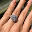 Hot selling new style women's micro-encrusted diamond ring flower ring jewelry wholesale
