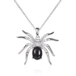 Hot selling dark gothic necklace female spider personality Halloween punk popular net red style necklace