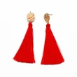 AS jewelry European and American fashion new long tassel earrings earrings female erm08 ring wholesale