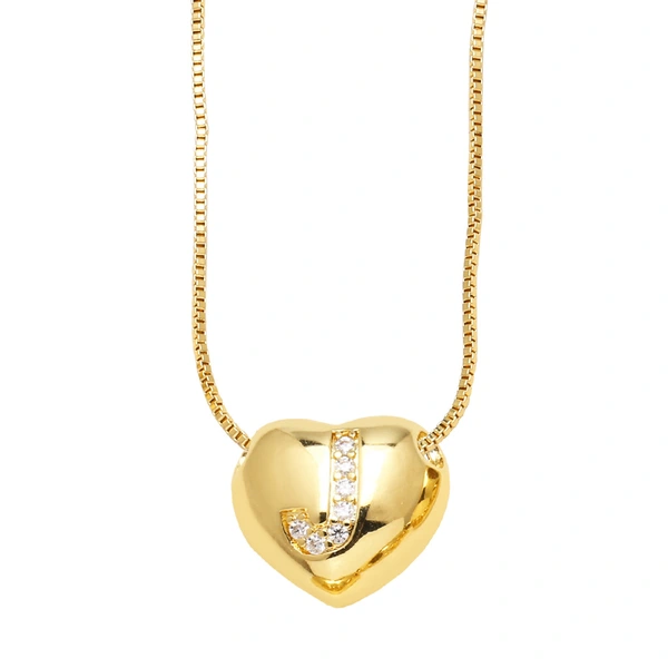 AS jewelry new style inlaid zircon love 26 letters pendant necklace clavicle chain nkb281necklace