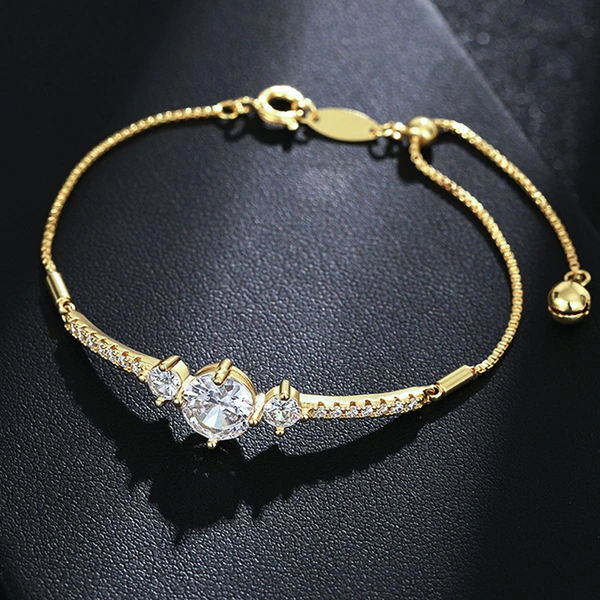 New box chain bracelet with adjustable elasticity, exquisite jewelry, fashionable and personalized lady style bracelet