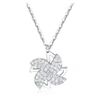 Live streaming accessories hot style rotatable windmill necklace female niche clavicle chain pendant