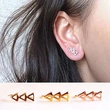 New exquisite small earrings basic versatile student trend earrings style Japanese and Korean sweet earrings