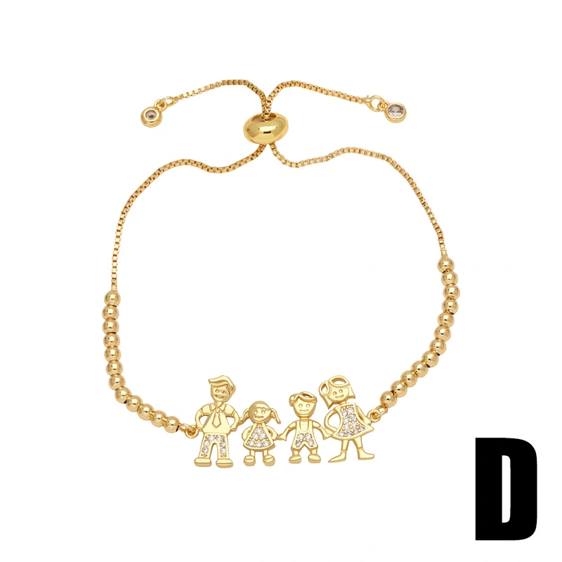 AS jewelry Europe and the United States hot selling boys and girls pendant bracelet gold-plated zircon red bracelet brf09