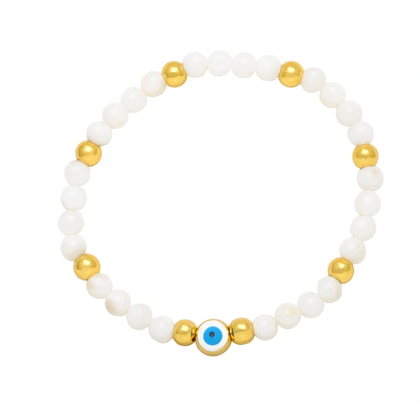 Clearance European and American crystal beads devil eye bracelet dripping oil evil eye bracelet hand jewelry brj56