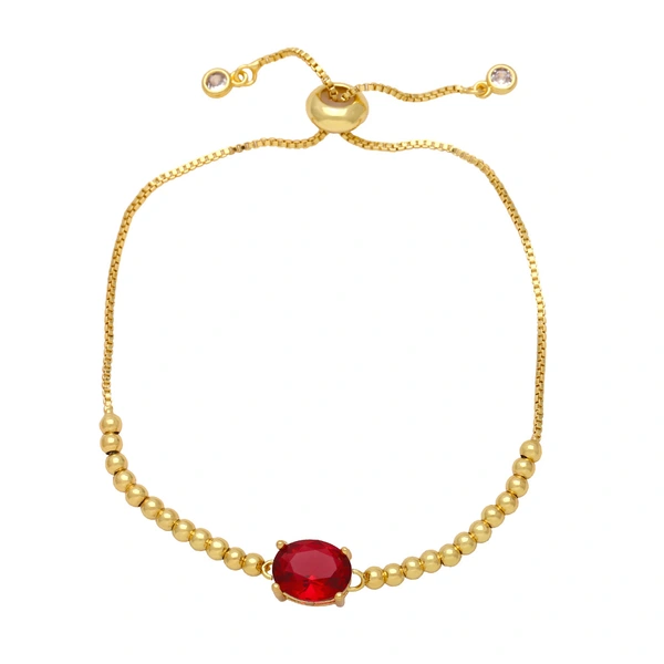 European and American INS fashion retro geometric oval zircon bracelet female pull-out adjustable round bead bracelet wholesale bre16