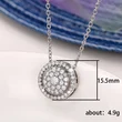 European and American new style baby's breath pendant necklace light luxury style niche all-match commuter clavicle chain jewelry wholesale