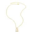 AS jewelry Europe and the United States hot selling full zircon fruit cherry strawberry pendant necklace clavicle chain female nkb203