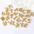 AS jewelry new hot selling writing full zirconium 26 English letters pendant necklace clavicle chain nkz14
