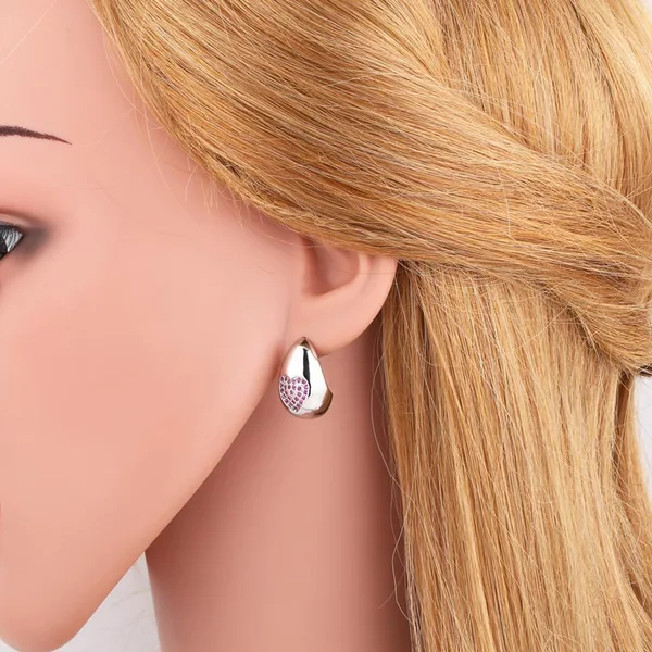 Hot selling water drop earrings for women gold-plated love cross butterfly earrings earrings jewelry erz77