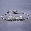 Manufacturers wholesale mama bracelet women's exquisite micro-inlaid zircon jewelry ladies elegant everyday accessories