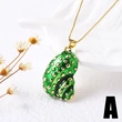 AS jewelry European and American hot-selling conch copper plated 18k gold pendant necklace clavicle chain female nkp31