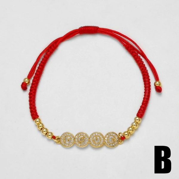 AS jewelry European and American full zircon adjustable love bracelet copper plated real gold love bracelet female brf59