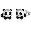 Cartoon cute national treasure panda earrings panda new trend style personality earrings souvenir gift