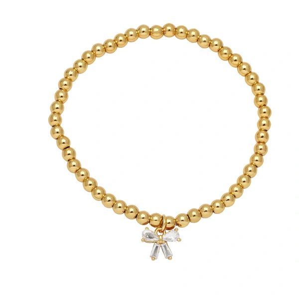 AS jewelry bracelet butterfly pendant bracelet gold-plated inlaid colored zircon bracelet brd81