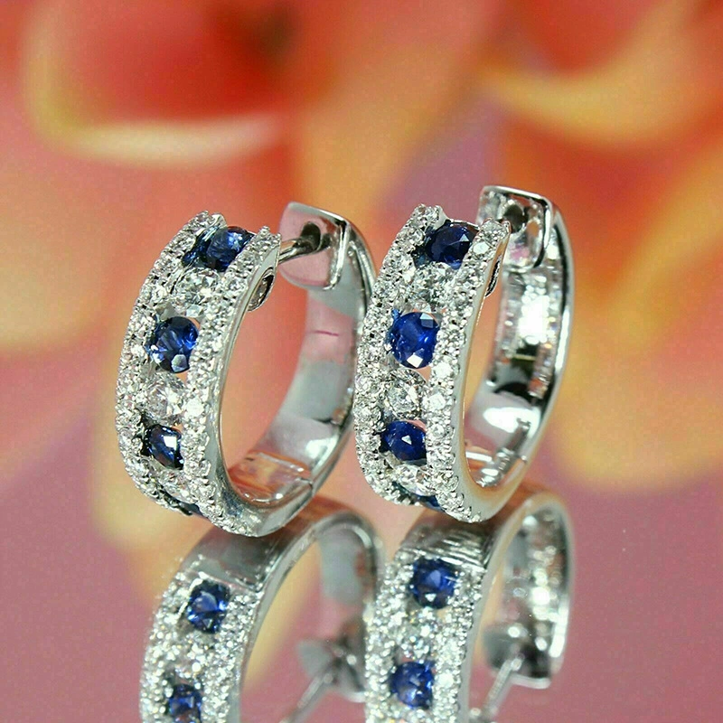 Hot-selling female earrings, factory direct sales, personalized geometric niche jewelry, elegant style