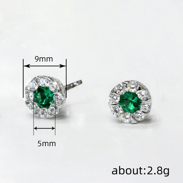 European and American fashion exquisite earrings daily versatile geometric earrings fashionable and simple student temperament earrings