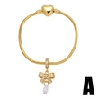 AS jewelry bracelet hot selling butterfly girl bracelet gold-plated zircon hand jewelry bre95