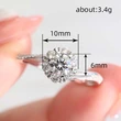  Japanese and Korean new bouquet proposal simulation diamond ring swing arm design high-end ring temperament versatile ring
