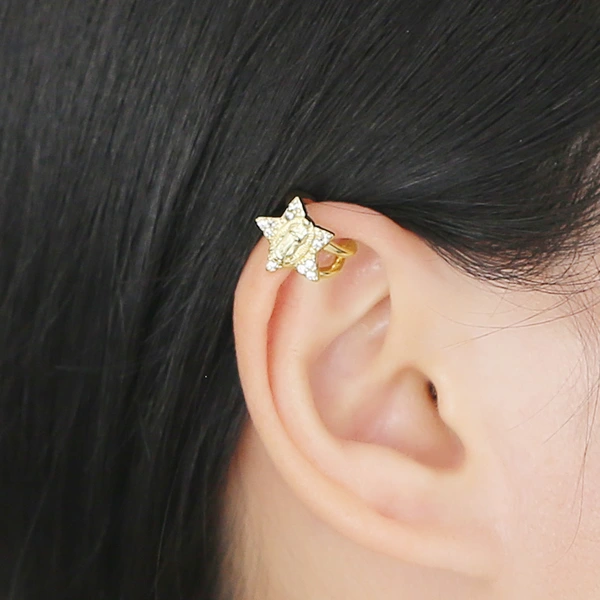 AS jewelry European and American love Virgin Mary earrings no ear piercing ear clip ers01 earrings