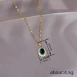  Genuine lady temperament factory direct sales necklace female sunflower geometric high-end necklace niche light luxury jewelry