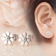  New small flower earrings for women, simple and versatile sunflower earrings, niche mini flower earrings wholesale