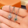 2022 Summer New Arrival Necklace Heart You High-end Necklace Women's Fashion Multi-color Pendant Necklace