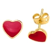 New trend earrings niche design oil drop heart earrings simple personality earrings era068