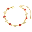 Clearance Shining Five-pointed Star Couple Bracelet Student Trend Personality Bracelet Creative Star Bracelet brg60