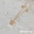 Live new product recommendation: fairy-style butterfly zircon necklace for women, sweet and versatile clavicle necklace