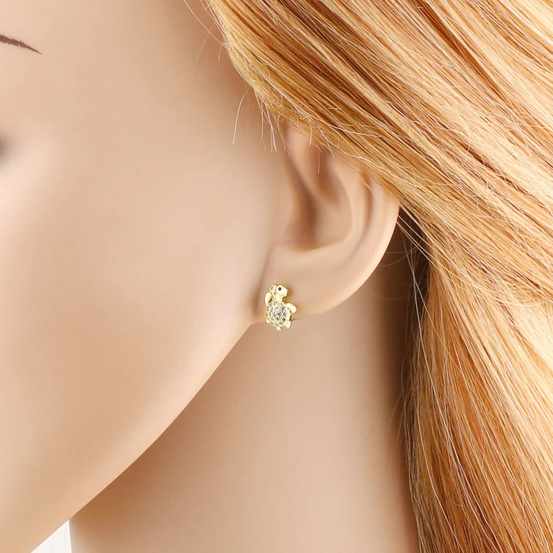 AS jewelry hot selling ocean style starfish love sailboat gold plated earrings earrings female ery43