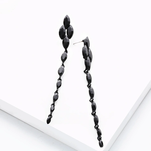 AS jewelry new alloy crystal wedding earrings ladies high-end earrings wholesale erm69