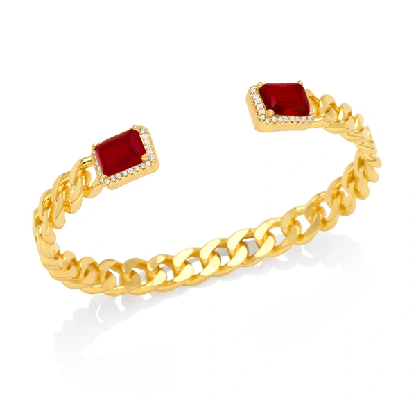 Clearance jewelry Internet celebrity personality hip-hop bracelet female simple retro punk metal bracelet brh02